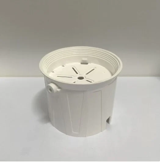 Molded cylindrical housing